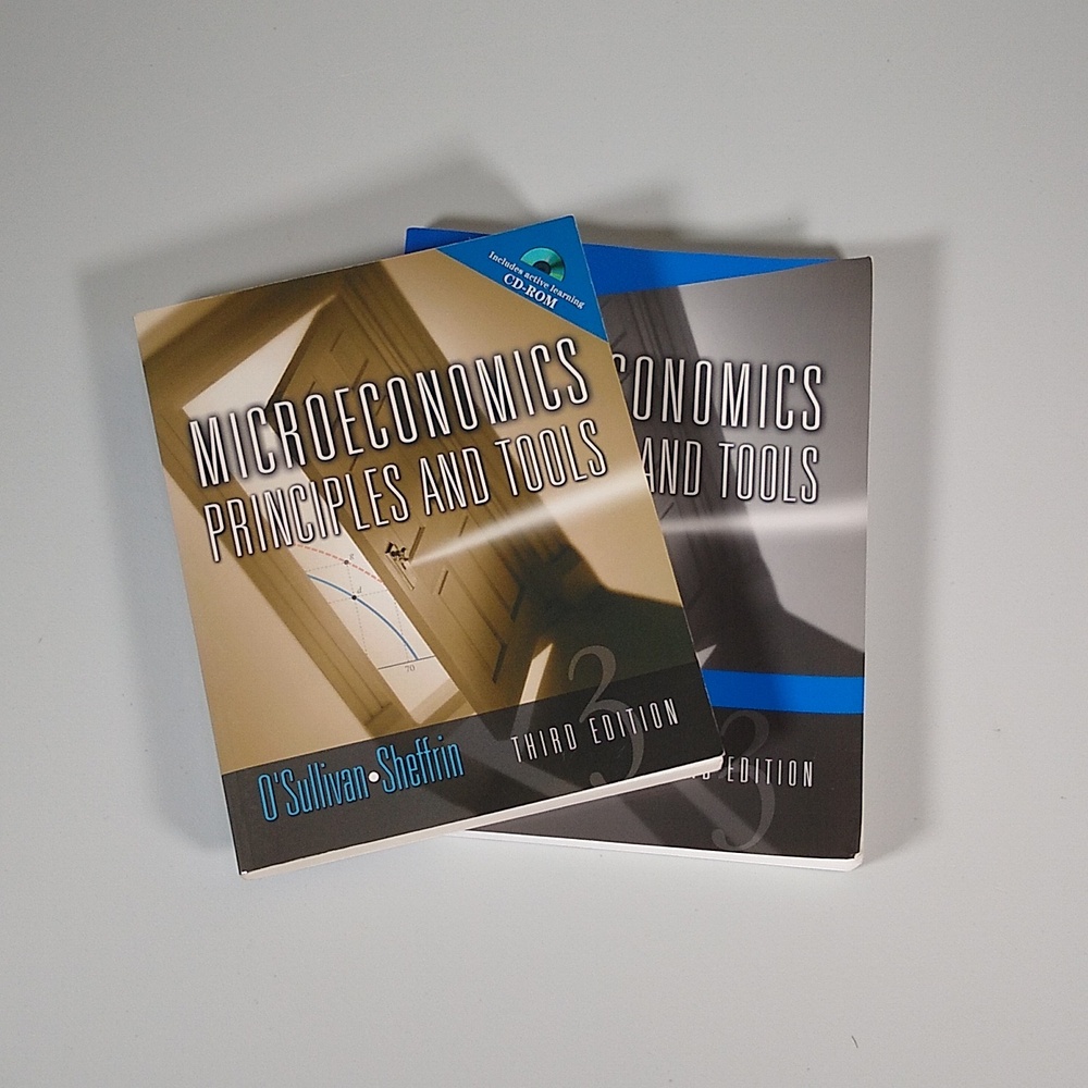 Microeconomics Principles and Tools Textbook 3rd Edition O'Sullivan Sheffrin